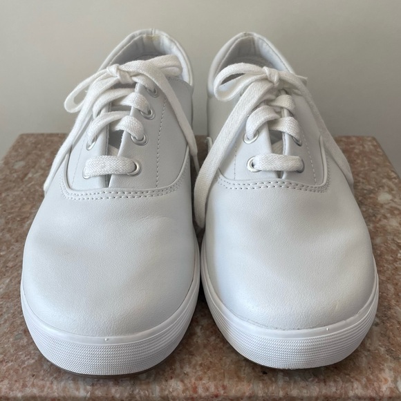 Grasshoppers Ortholite White Tennis Shoes Lace Up Size 7.5 Wide - Picture 2 of 11
